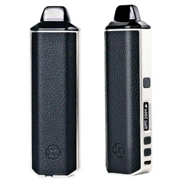Vaporisateur X-Vape ARIA avec affichage de température et boutons de réglage. Conçu pour une extraction efficace des arômes de CBD