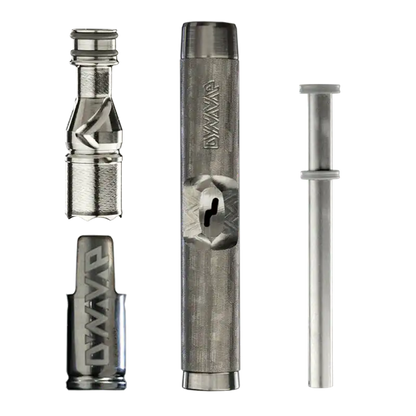 Vaporisateur DynaVap M7 démonté, sans batterie, en acier inox pour herbes CBD