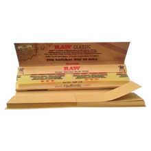Détail des feuilles à rouler et cartons RAW Classic King Size - Amsterdam Quality