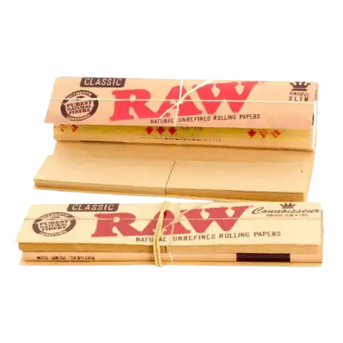 Feuilles Raw Classic King Size avec Cartons - Amsterdam Quality