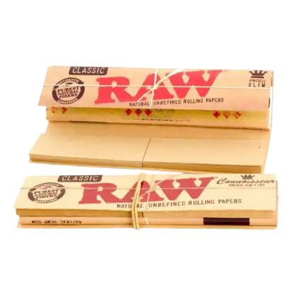 Feuilles Raw Classic King Size avec Cartons - Amsterdam Quality