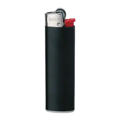 Briquet BIC Maxi à Pierre en noir, élégant et fonctionnel, disponible chez Amsterdam Quality.