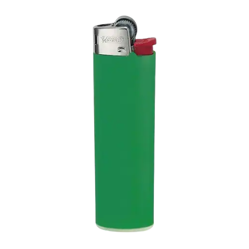 Briquet BIC Maxi à Pierre en vert, durable et distinctif, disponible chez Amsterdam Quality.