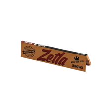 Feuilles à rouler Zetla King Size Slim couleur marron - Amsterdam Quality