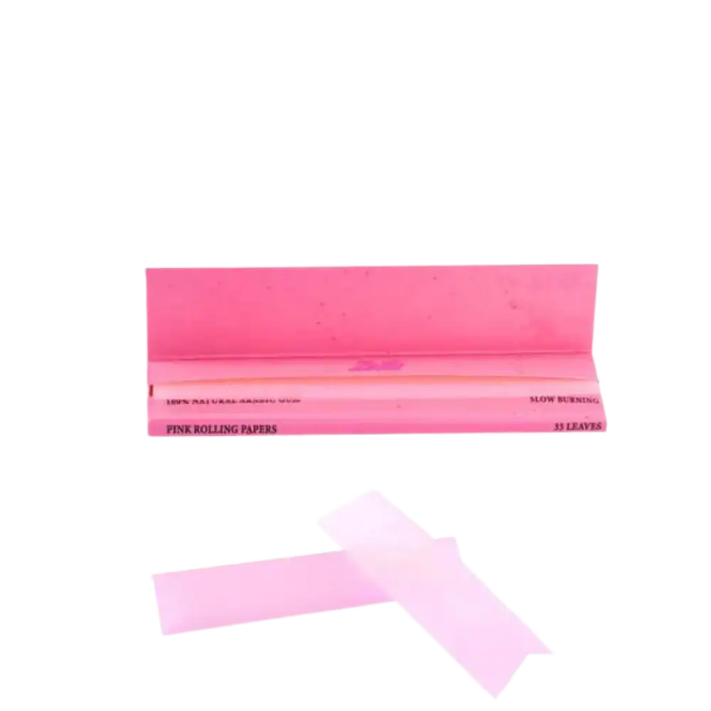 Feuilles à rouler Zetla King Size Slim couleur rose - Amsterdam Quality