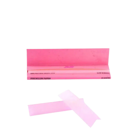 Feuilles à rouler Zetla King Size Slim couleur rose - Amsterdam Quality