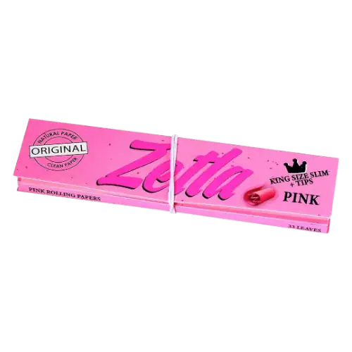 Zetla King Size avec cartons de couleur rose - Amsterdam Quality
