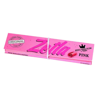 Zetla King Size avec cartons de couleur rose - Amsterdam Quality