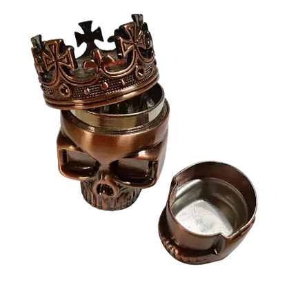 Grinder en cuivre Tête de mort d'Amsterdam Quality