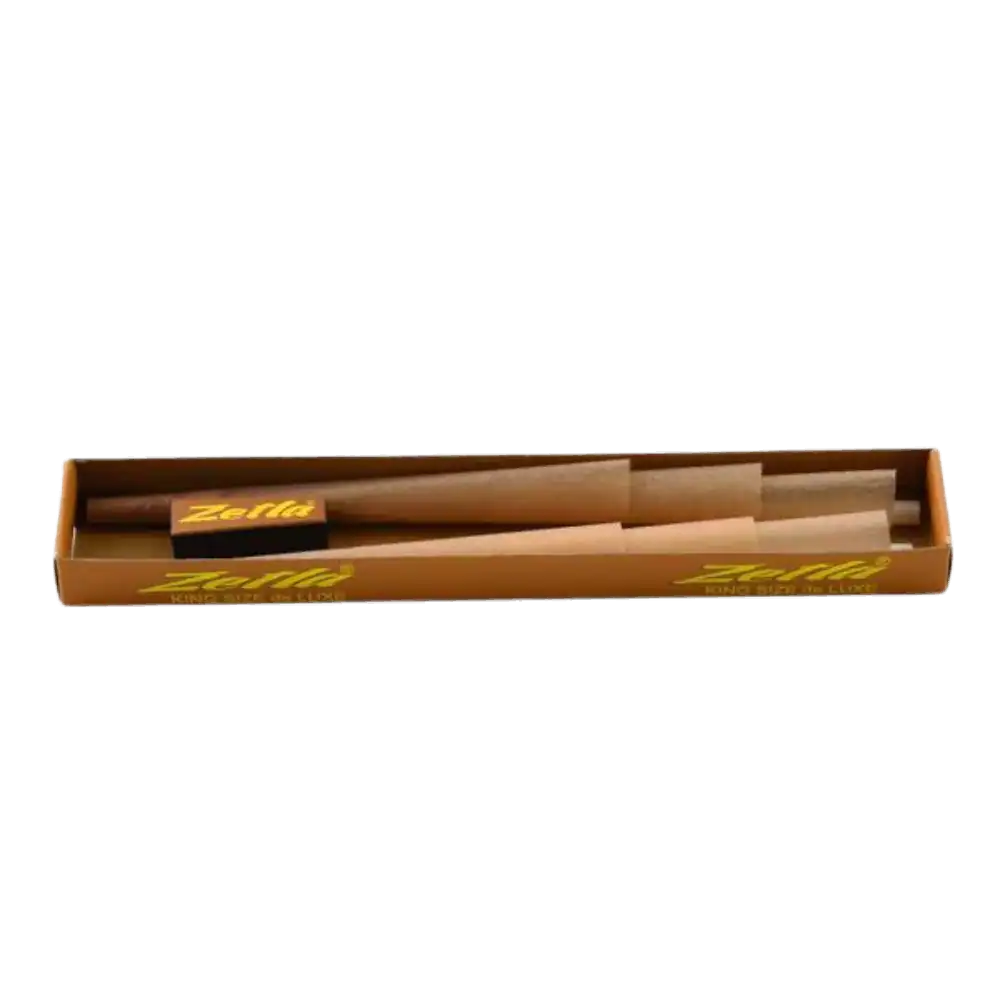 Emballage des cônes pré roulés Zetla King Size de luxe - Amsterdam Quality