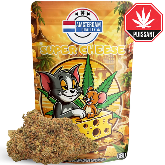 Sachet de CBD Super Cheese Amsterdam Quality