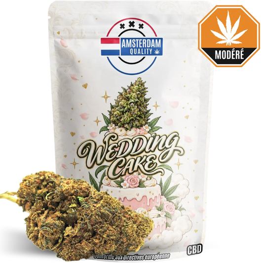 Sachet de CBD Wedding Cake Amsterdam Quality