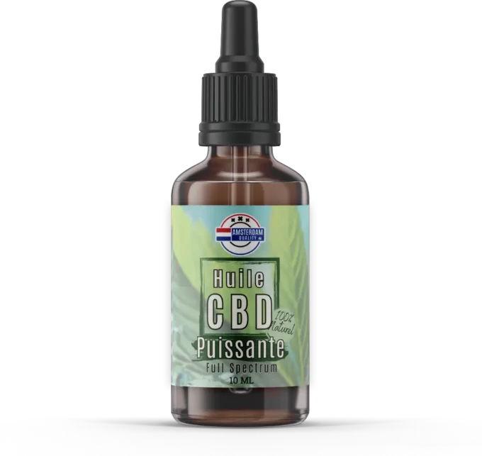 Huile CBD Full Spectrum Puissante d'Amsterdam Quality