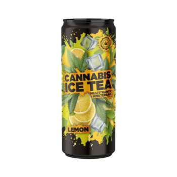 Boisson Ice Tea au Cannabis 250ml par Amsterdam Quality, boisson rafraîchissante et légale