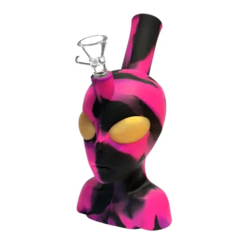 wholesale silicone alien bong pink 3