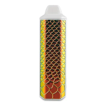 Vaporisateur d’herbes X-Vape Aria Golden Dragon en édition limitée avec design en écailles dorées.