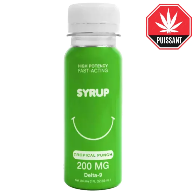 Sirop Delta-9 THC Tropic punch