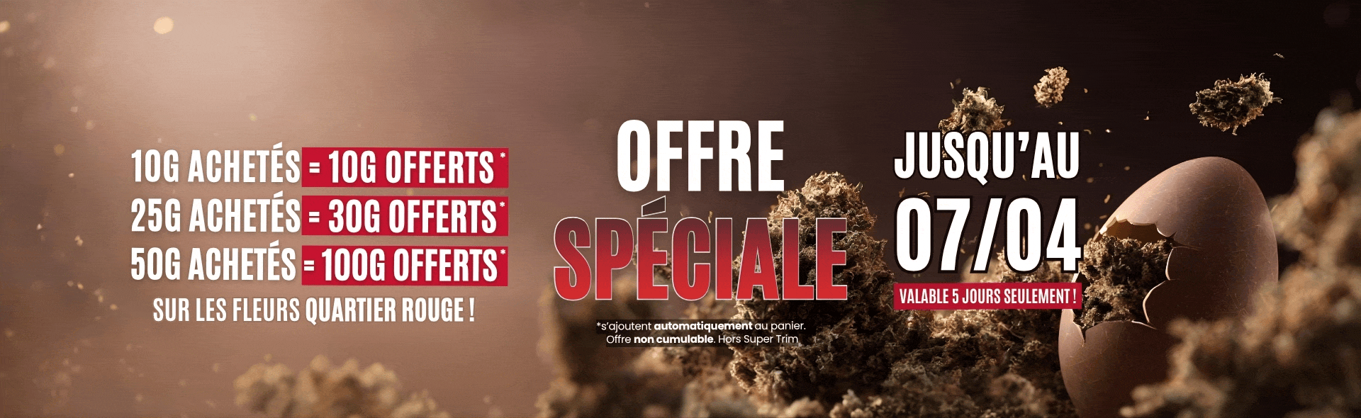 Banniere promotionnelle