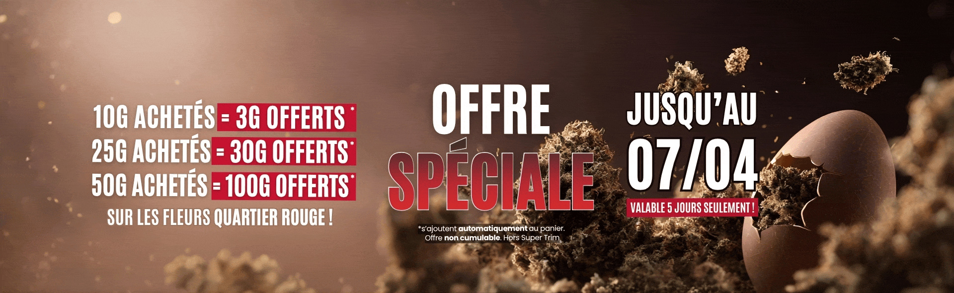 Banniere promotionnelle