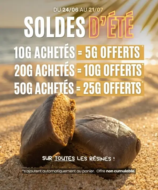 Soldes d'été Semaine 1 Résine mobile