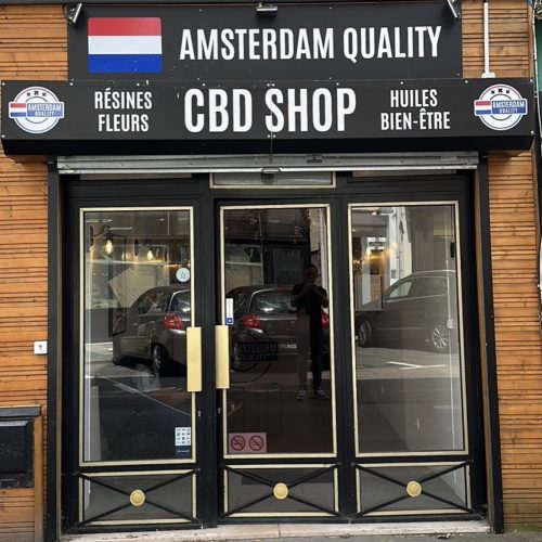 Boutique Amsterdam Quality CBD Shop Rouen Devanture boutique Amsterdam Quality à Rouen